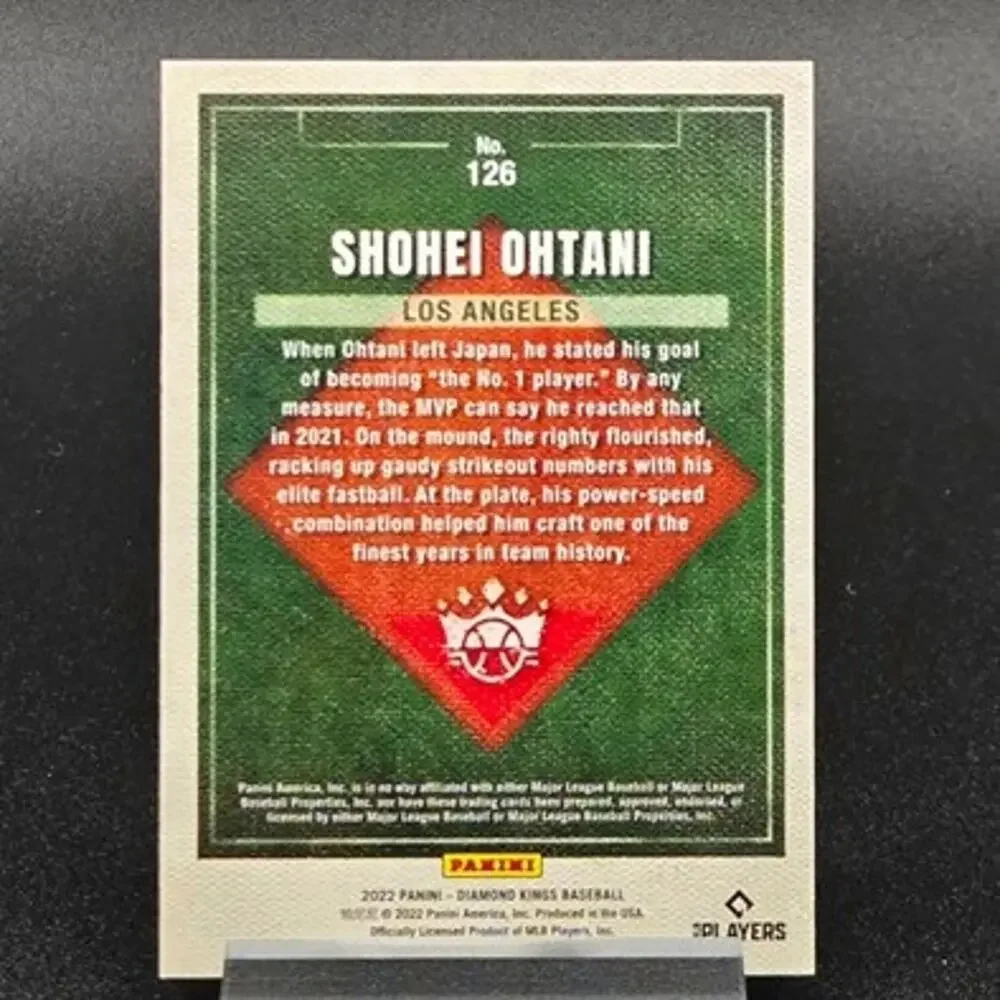 Shohei Ohtani Diamond Kings SP Silver Glitter Los Angeles Dodgers Star - Picture 3 of 5